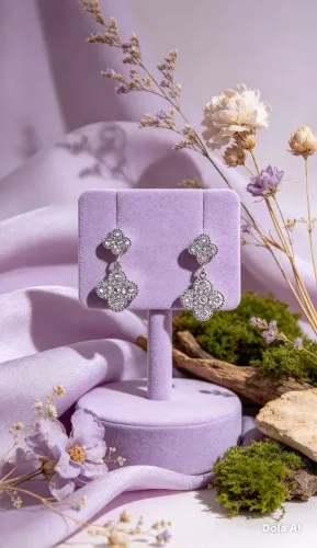 BRINCO DE STRASS INOXIDÁVEL PRATA