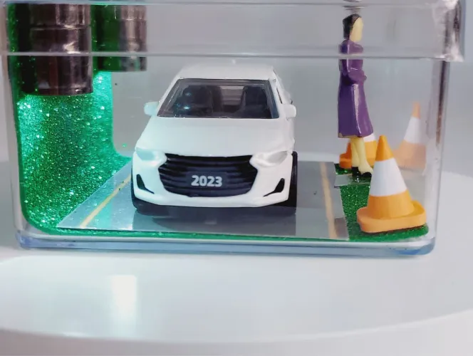 Miniatura Ônix com Diorama e LED