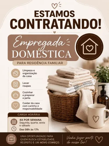 VAGA DOMÉSTICA 
