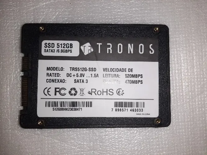 SSD 480Gb sata 3 para notebook - R$= 400,00 á unidade