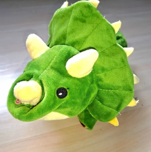 BONECO DINOSSAURO PELÚCIA 