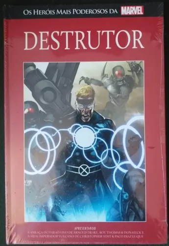 HQ DESTRUTOR - SALVAT (VERMELHA). ED. 33 (NOVO - CAPA DURA - LACRADO)