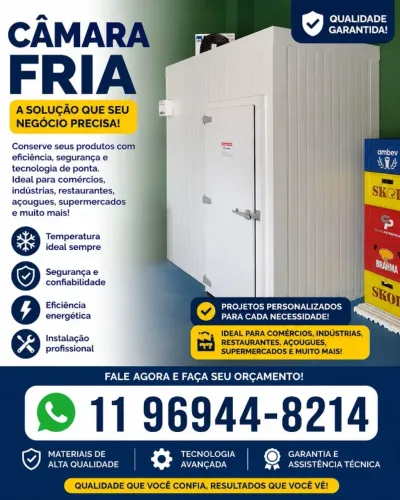 Câmara Fria para Adegas