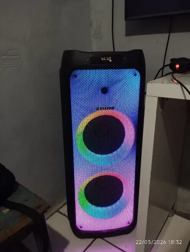 Caixa de som Aiwa partybox pb-06