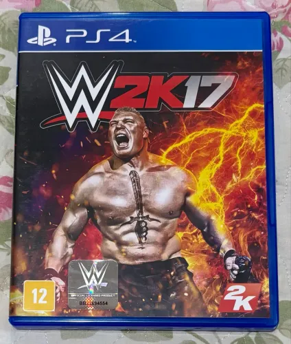 WWE 2K17 PS4 - Usado pouco 
