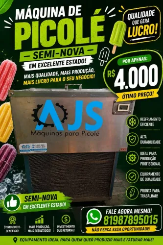 Máquina de picolé