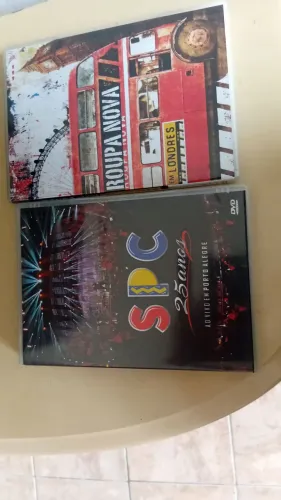 Vendo DVDs Só Para Contrariar 25 anos, Roupa Nova em Londres e José Augusto Aguenta Cora a