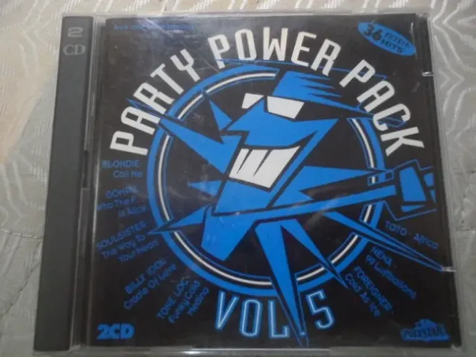 CD Duplo Party Power Pack Vol 5 CD original importado da Alemanha
