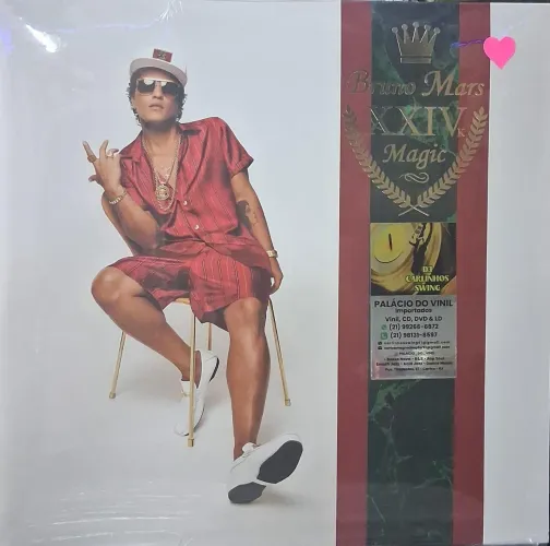 LP IMPORTADO BRUNO MARS LACRADO - XXIV MAGIC