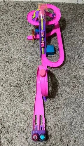 Pista De Carrinho Polly Pocket - Race To The Mall 
