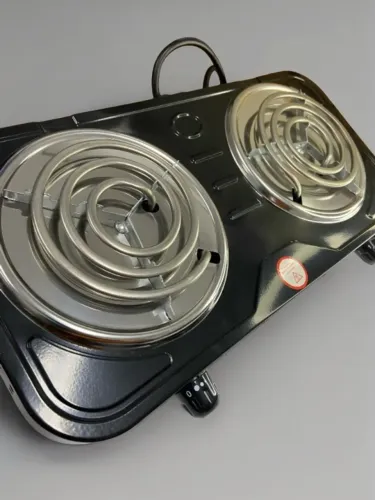 Fogareiro Elétrico 2 Bocas 400°C 2400W 13an