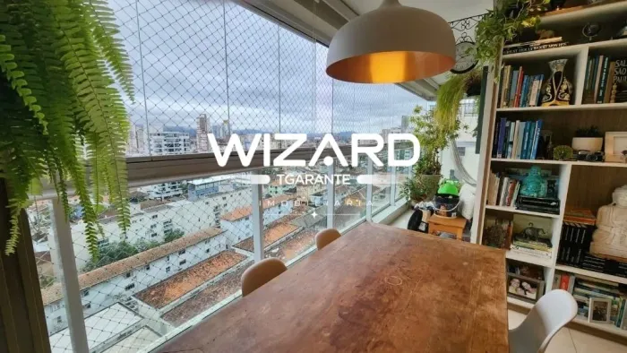 Apartamento no Boqueirão em Santos