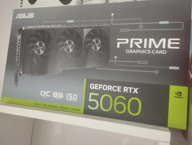 Placa de vídeo Asus prime 5060 3 cooler