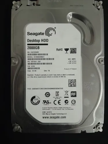 HD Seagate 2TB