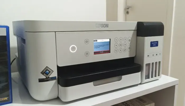 Impressora Sublimatica Epson Surecolor F170 F-170 Wifi Rede Branco 110/240v (bivolt)