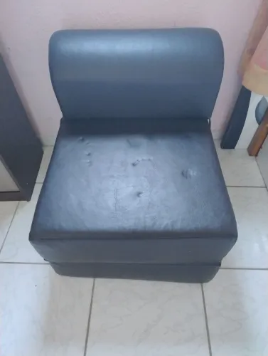 Poltrona Cama de courino