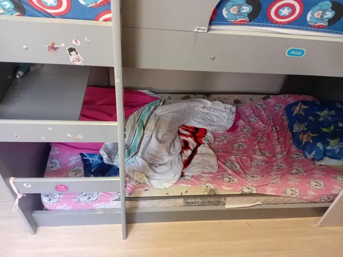 Cama beliche solteiro infantil