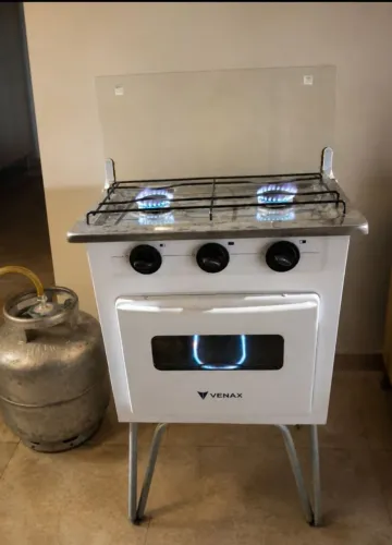 Fogão 2 bocas com forno