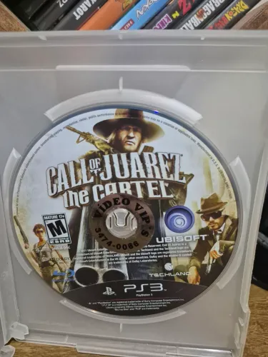 Call of juarez the cartel - Playstation 3 (somente o disco)