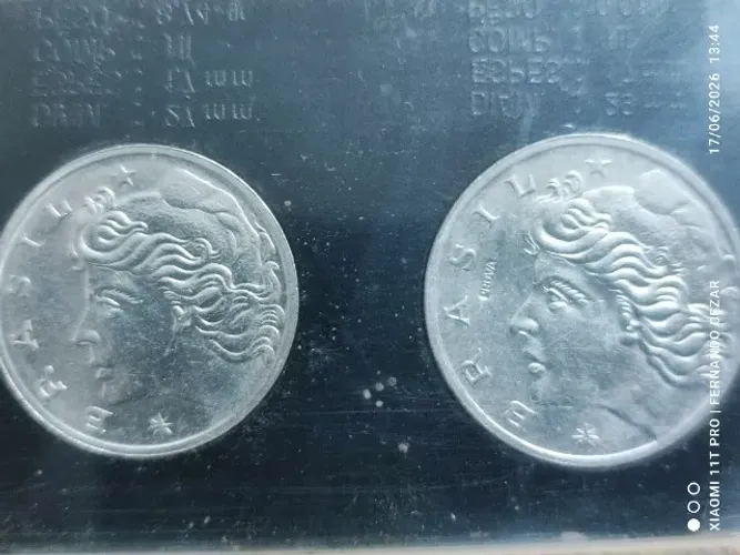 Set de Moedas 1967 com Prova de 1Cruzeiro