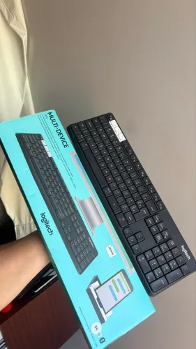 Teclado Logitech K375s Multi-Device Bluetooth + Caixa