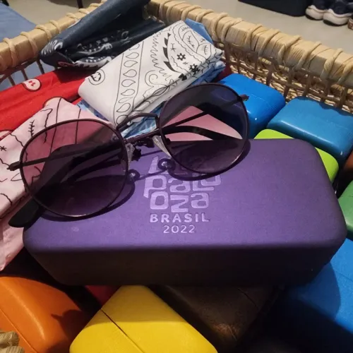 Óculos Chillibeans edição Lollapalooza BR 2022 - Roxo