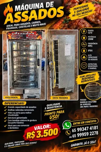 Máquina de assados