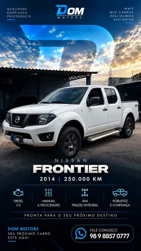 Nissan Frontier S CD 4X4 2.5 TB Diesel 2014