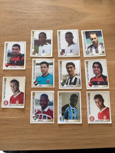 Figurinhas raras jogadores brasileiro 2003