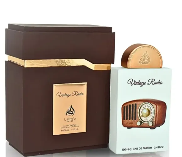 Vintage Radio Lattafa Pride Eau de Parfum - Perfume Compartilhável 100ml