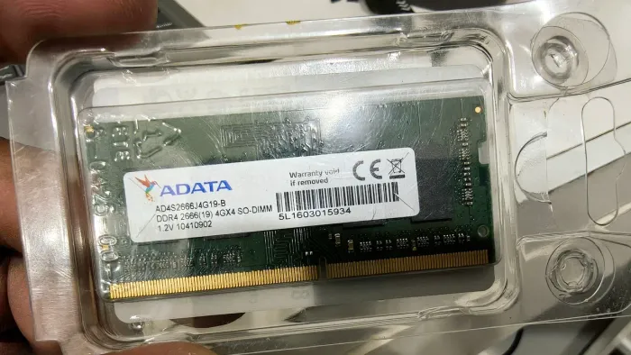 Memória ram ddr4 notebook 