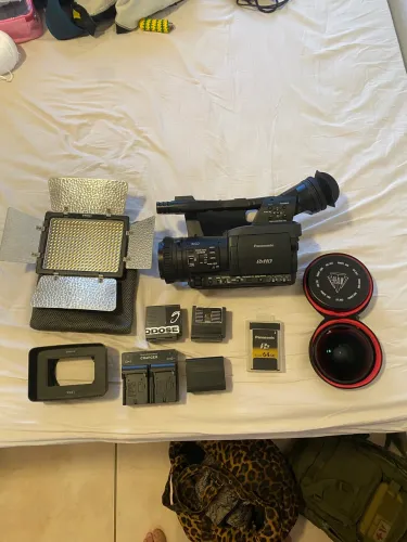 Filmadora panasonic p2 hpx170