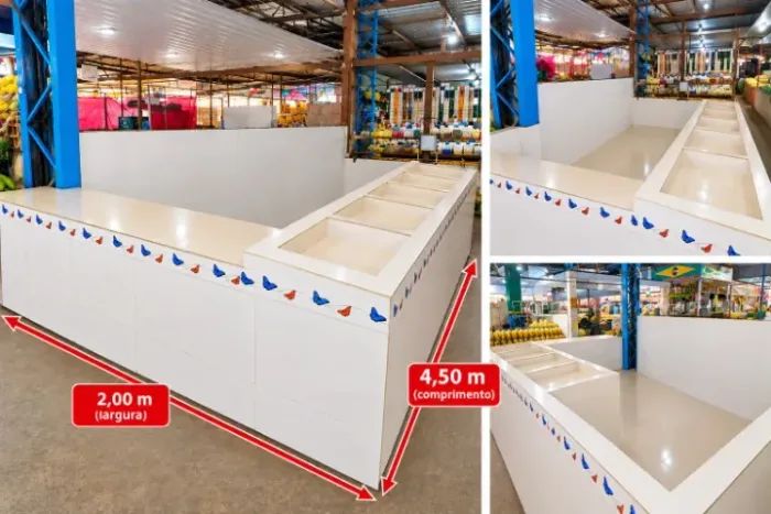 Ponto Comercial dentro de uma grande Feira na zona norte de Manaus