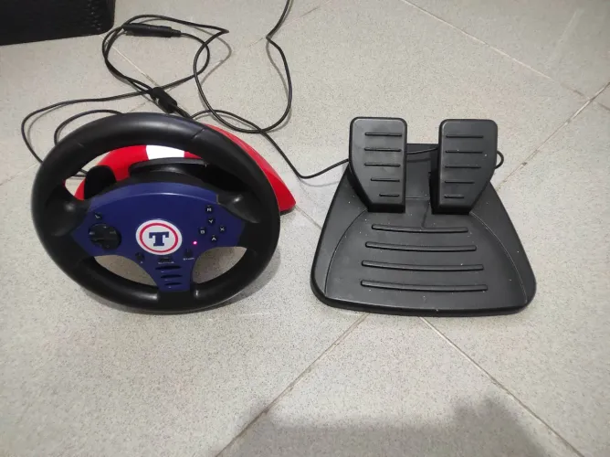 Volante para jogos de game cube e Nintendo Wii