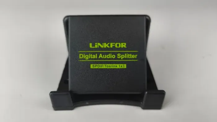 Splitter Divisor de Áudio Óptico Digital LiNKFOR 1x3 SPDIF / Toslink