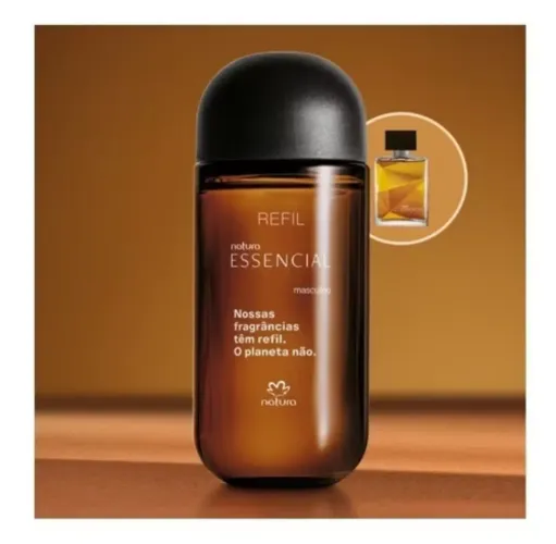 Refil Perfume Natura Essencial Exclusivo ou Tradicional 