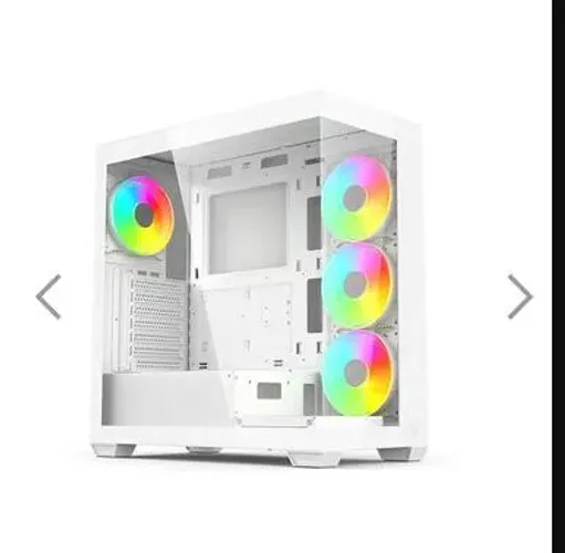 Gabinete Hilevel, Sem Fonte, Com 4 Fan, ATX, ARGB de 12 cm - LV510