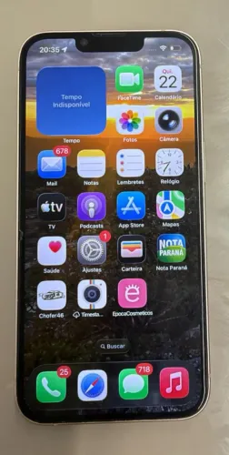 IPhone 13 Rosa - 256 GB - bateria 82%