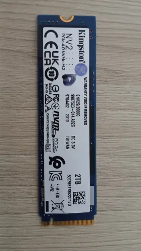 Ssd nvme 2tb Kingston