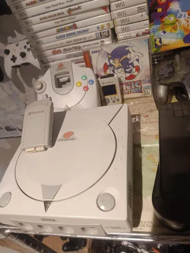 dreamcast americano desbloqueado vendo e.troco