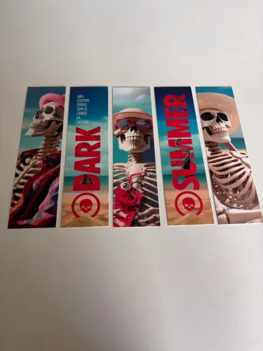 5 Marcadores de páginas Dark Summer ( Darkside)