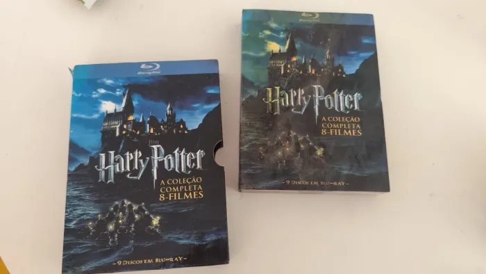Blu-ray coleção completa Harry Potter 8 filmes