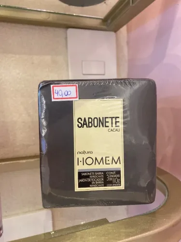 Sabonete Cacau Natura Homem Dia dos Pais