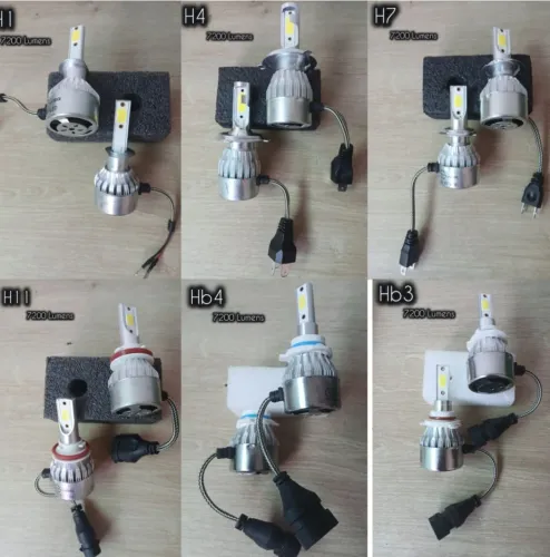 Lâmpadas em led para  Farol, Teto, placas, Luz estacionamento