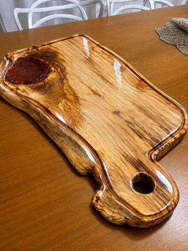 Tábua de carne rustico
