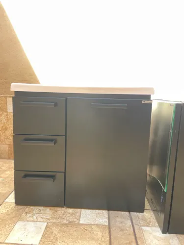 Conjunto pia para banheiro aço inoxidável 