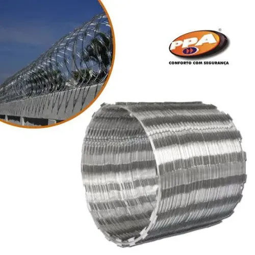 Concertina dupla clipada de 45 cm