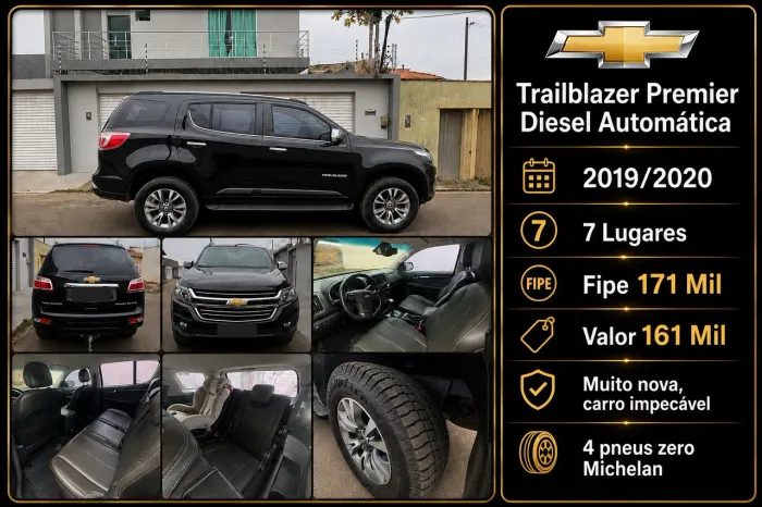 Chevrolet Trailblazer Premier 2.8 TB Diesel Aut. 2020