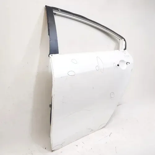 Porta Traseira Esquerda Cerato 2014 2019 Branco Avaria