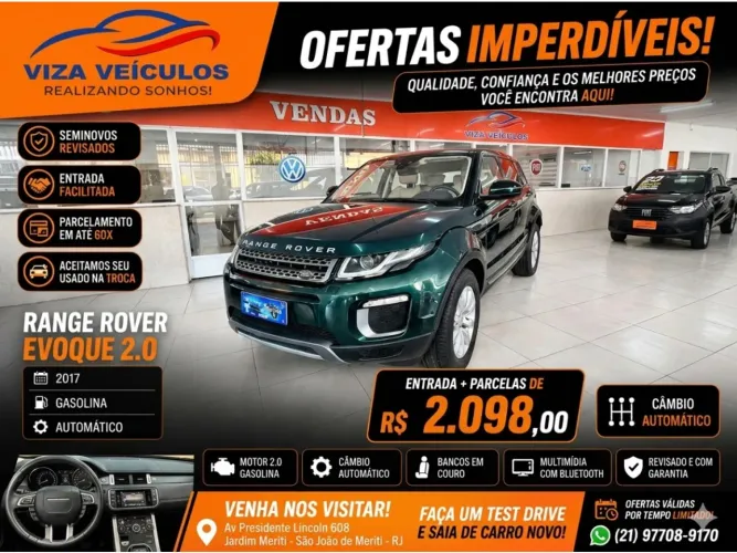 Land Rover Range Rover Evoque SE 2.0 240cv Aut. 2017